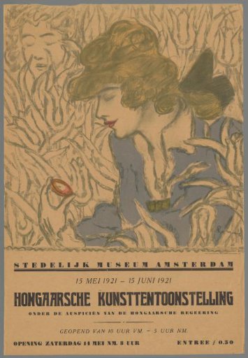 Stedelijk Museum Amsterdam May 15, 1921 - June 15, 1921. Hungarian Art Exhibition under the auspices of the Hungarian Government