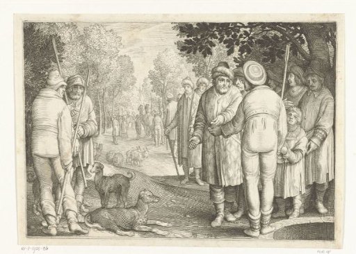 Joseph is Sold by His Brothers to Merchants at the Pit