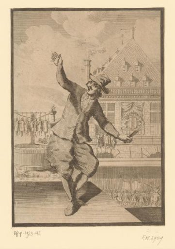Plunderer from the Amsterdam Riots of 1696