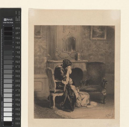 Weeping Woman in an Interior