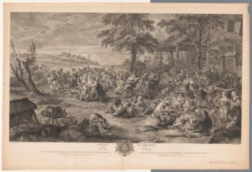Landscape with a picnic
