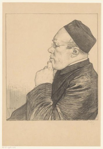 Portrait of Herman Johannes Aloysius Maria Schaepman