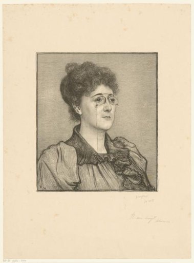 Portrait of Thérèse Schwartze