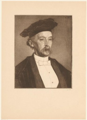 Portrait of Cornelis Petrus Tiele
