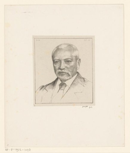 Portrait of Theodorus Hendrik Mac Gillavry