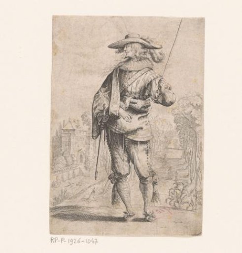 French nobleman, member of the Order of the Holy Spirit, dressed according to the fashion of ca. 1630