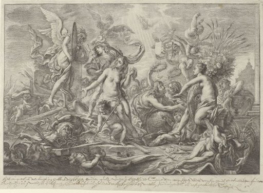 Allegory on the Peace of Westphalia, 1648