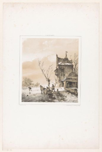 Men loading a sled