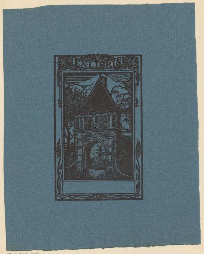 Ex libris of an unknown person