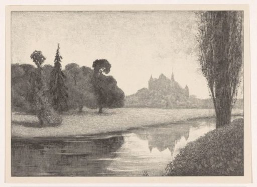 Park near a castle