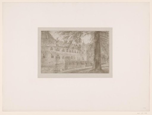 View of Het Oude Loo Castle