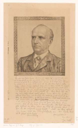 Portrait of Johannes Theodoor Buys