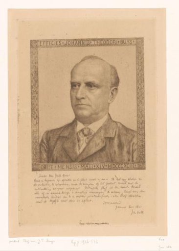 Portrait of Johannes Theodoor Buys