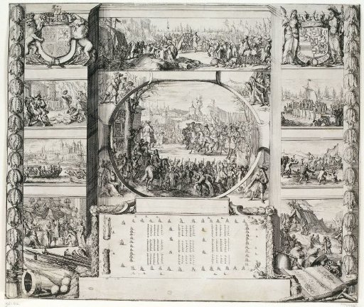 Allegory in honor of William III upon his arrival in England, 1688