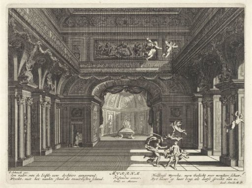 Cinyras Attempts to Murder His Daughter Myrrha