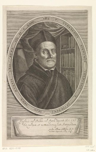 Portrait of Athanasius Kircher at the age of 62
