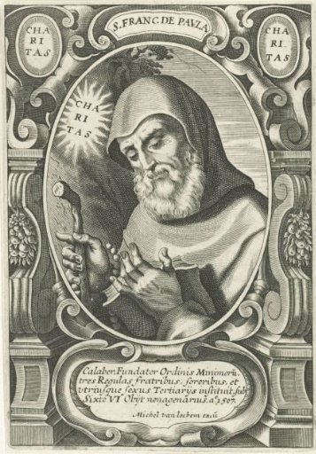 Portrait of Saint Francis of Paola