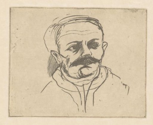 Man with moustache