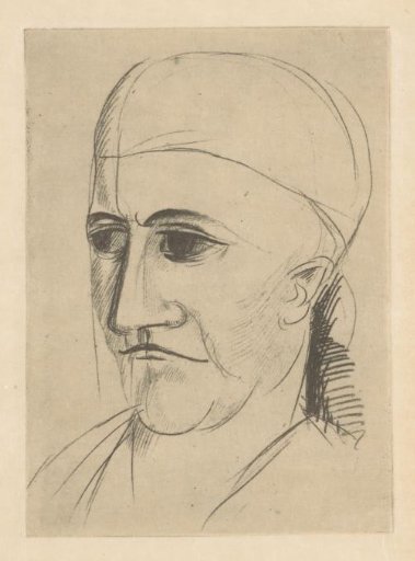 Study of a Man's Head