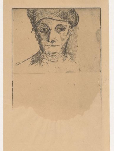 Woman with a hat