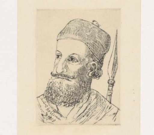Soldier with spear
