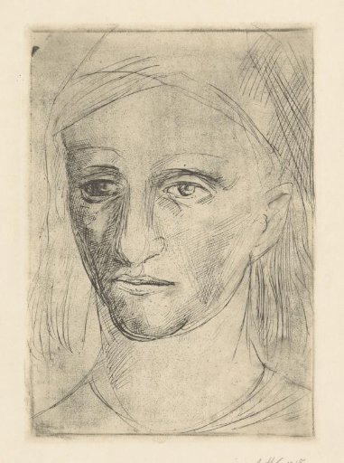 Woman with headscarf