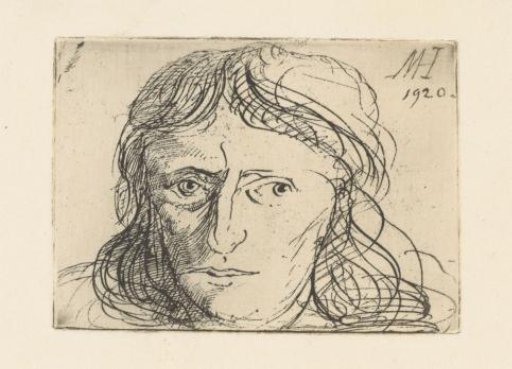 Woman with Loose Hair