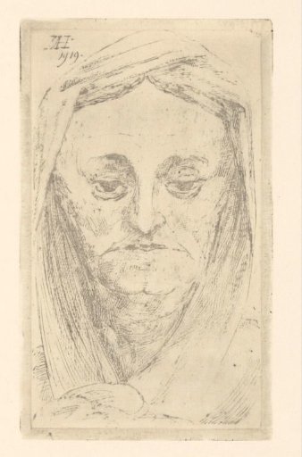Woman with headscarf