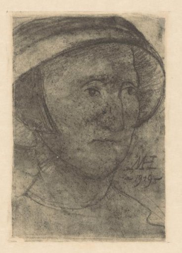 Woman with hat
