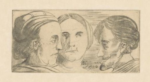 Two women and a man