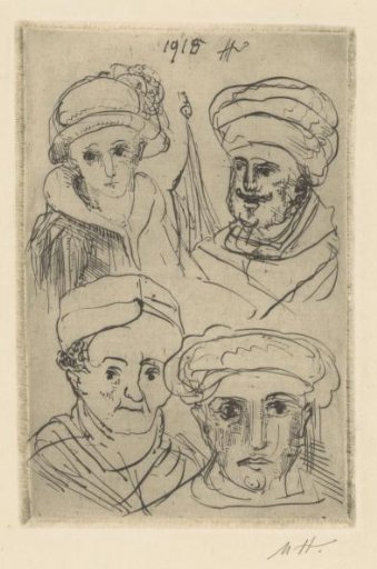 Study of two men and two women
