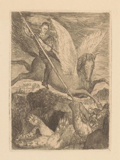 Bellerophon Slays the Chimera
