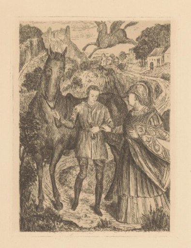 Minerva Encouraging Bellerophon