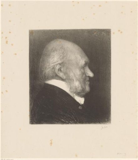 Portrait of Nicolaas Beets