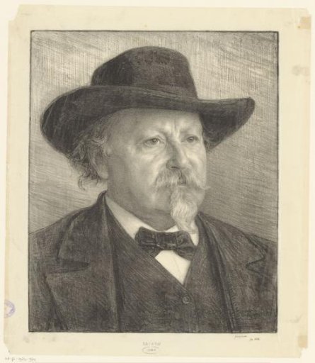 Portrait of Johan Philip van der Kellen