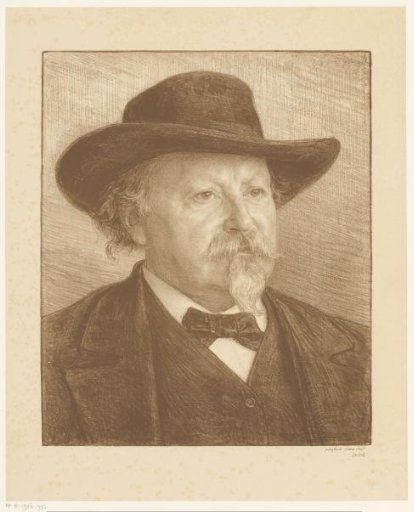 Portrait of Johan Philip van der Kellen