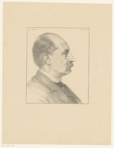 Portrait of Diederik Johannes Korteweg