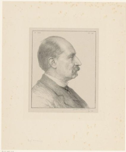 Portrait of Diederik Johannes Korteweg