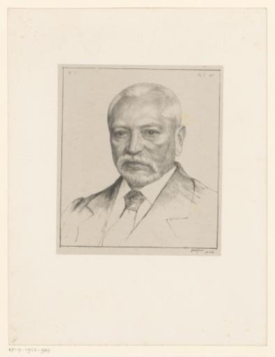 Portrait of Theodorus Hendrik Mac Gillavry