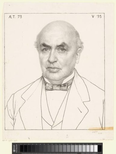 Portrait of Isaäc Dignus Fransen van de Putte