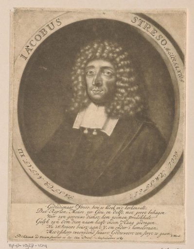 Portrait of Jacobus Streso at the age of 41
