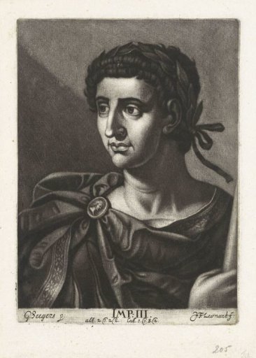 Portrait of Emperor Tiberius