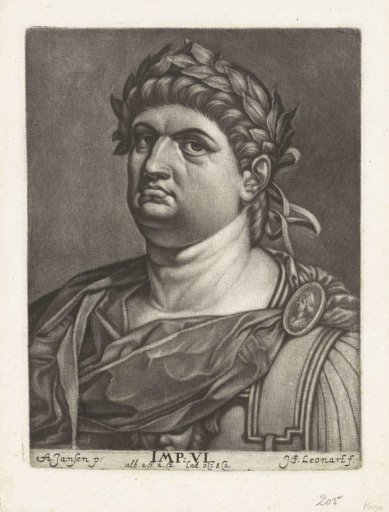 Portrait of Emperor Nero