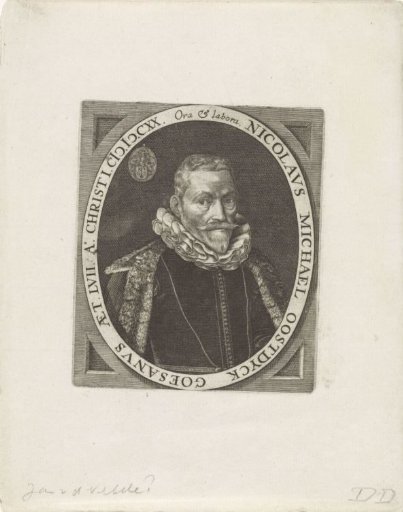Portrait of Nicolaas Oostdyck