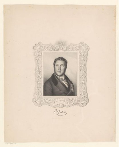Portrait of the composer Gioacchino Rossini