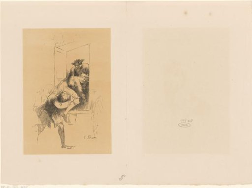Man being lifted into a carriage