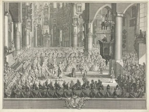 Marriage of Charles Christian of Nassau-Weilburg with Princess Carolina, 1760