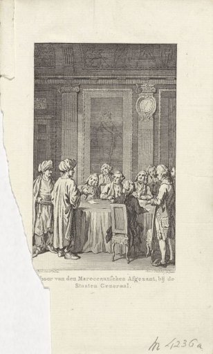 Moroccan Envoy on Audience with the States-General, 1770
