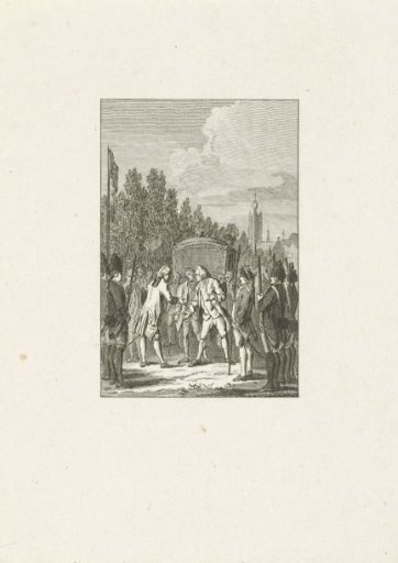 Entry of the French Ambassador De Bonac in Delft, 1753