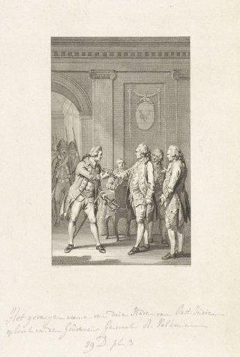 Arrest of three councillors of the VOC, 1740